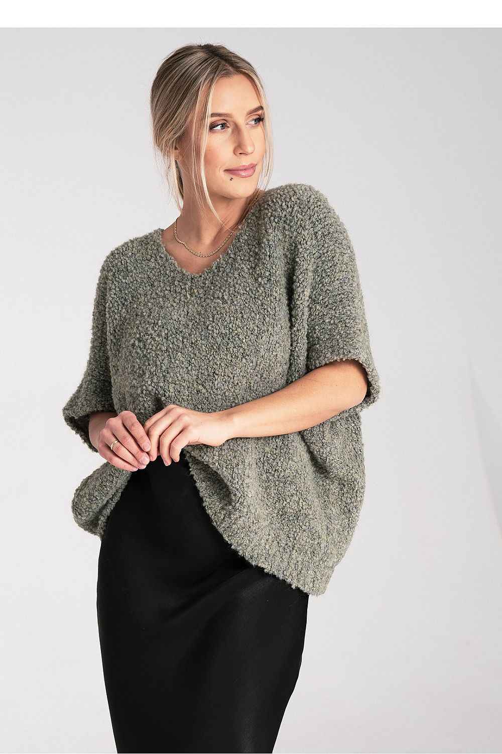 Short sleeve sweater Figl