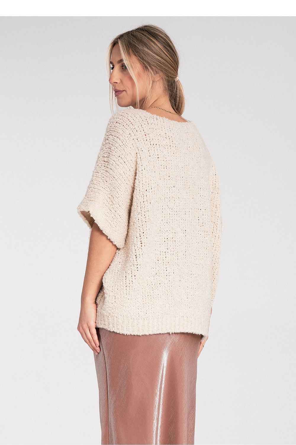 Short sleeve sweater Figl