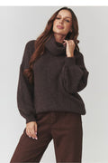  Turtleneck model 220794 Makadamia 