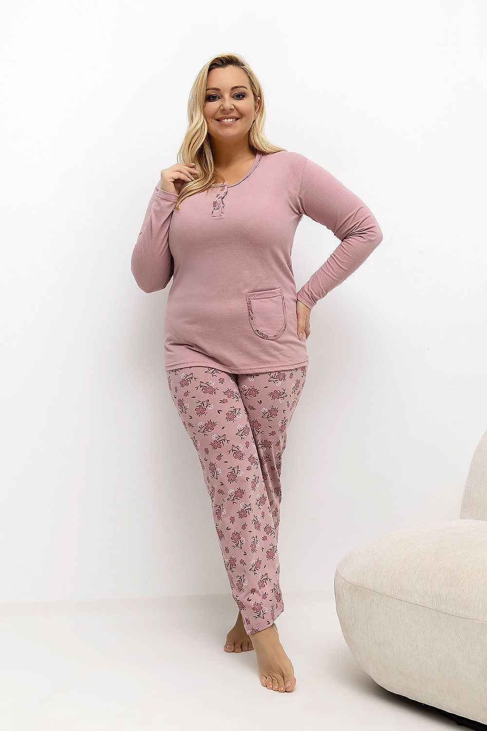 Plus Size Pajamas Forever Pink