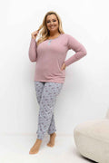 Plus Size Pajamas Forever Pink