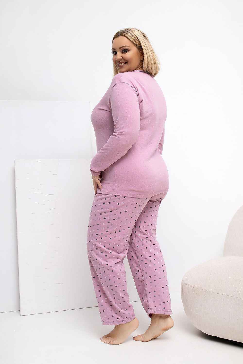 Plus Size Pajamas Forever Pink