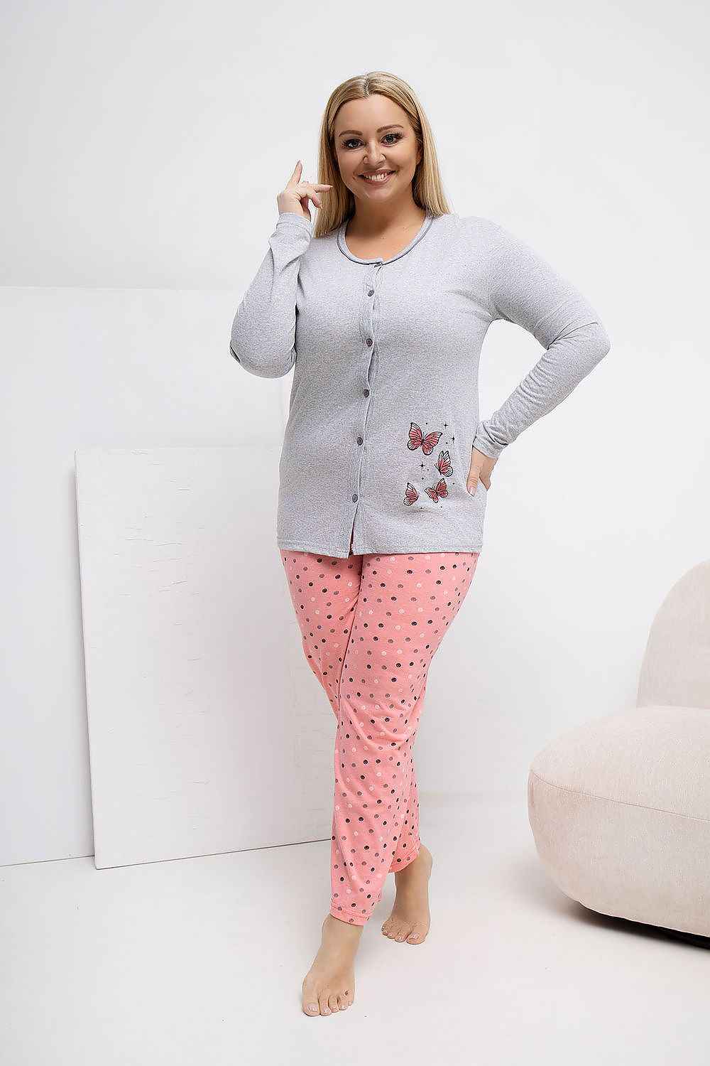 Plus Size Pajamas Forever Pink