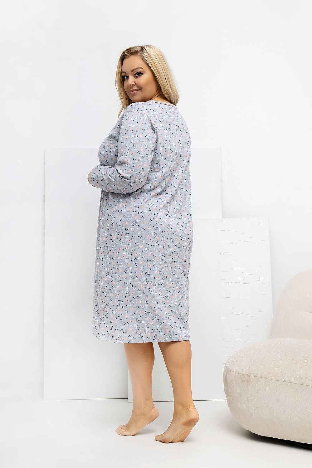 Plus Size Nightgown Forever Pink