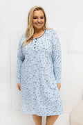 Plus Size Nightgown Forever Pink