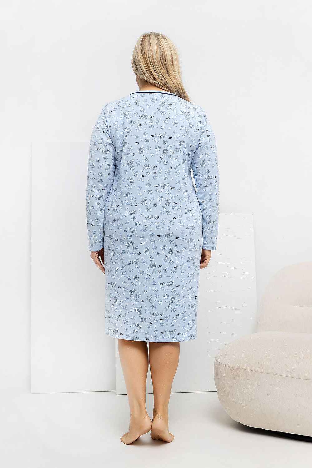 Plus Size Nightgown Forever Pink