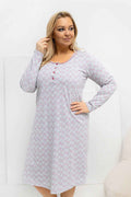 Plus Size Nightgown Forever Pink