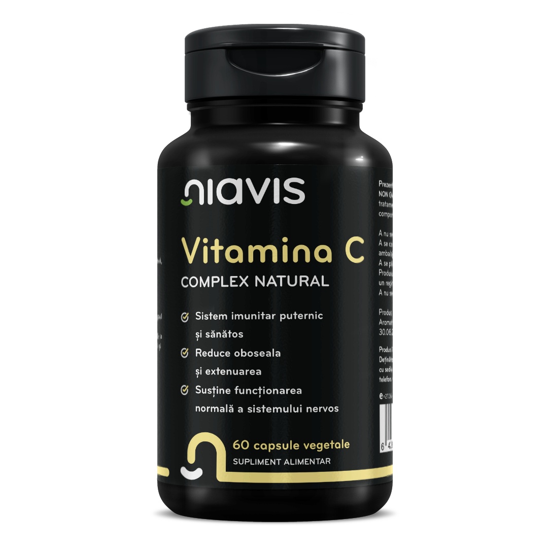 Vitamina C Extract Natural 60 cps