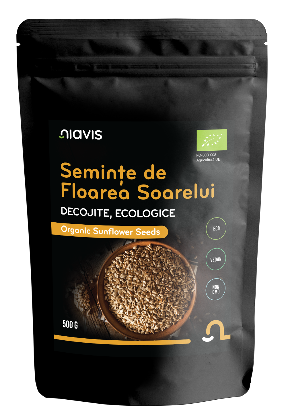 Seminte de Floarea Soarelui Ecologice 500g