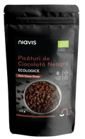 Picaturi de Ciocolata Neagra Ecologice/BIO 125g
