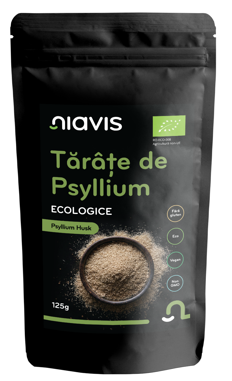 Tarate de Psyllium Ecologice/Bio 125g