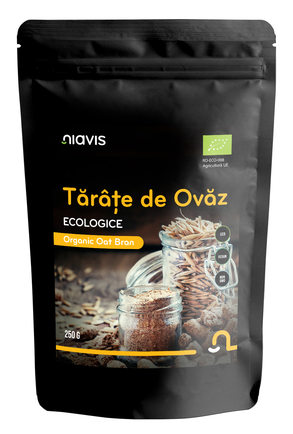 Tarate de Ovaz Ecologice/BIO 250g - Alimentează-ți stilul de viață sănătos
