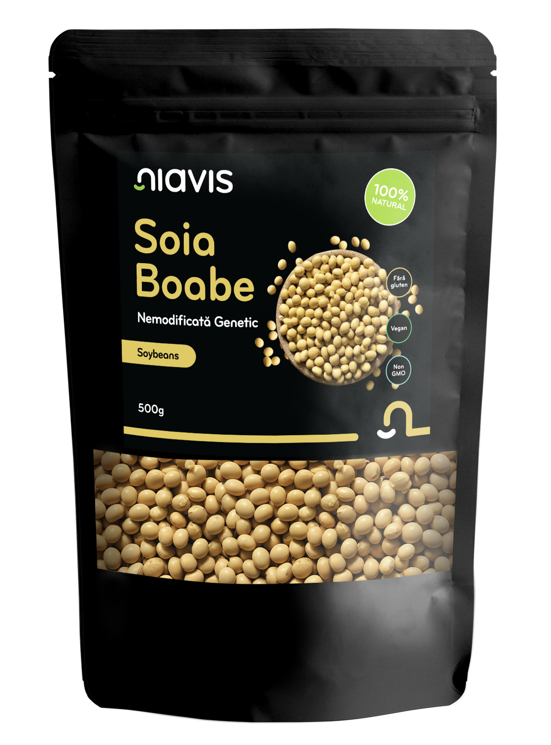 Soia Boabe 500g - O alegere sănătoasă pentru alimentația ta