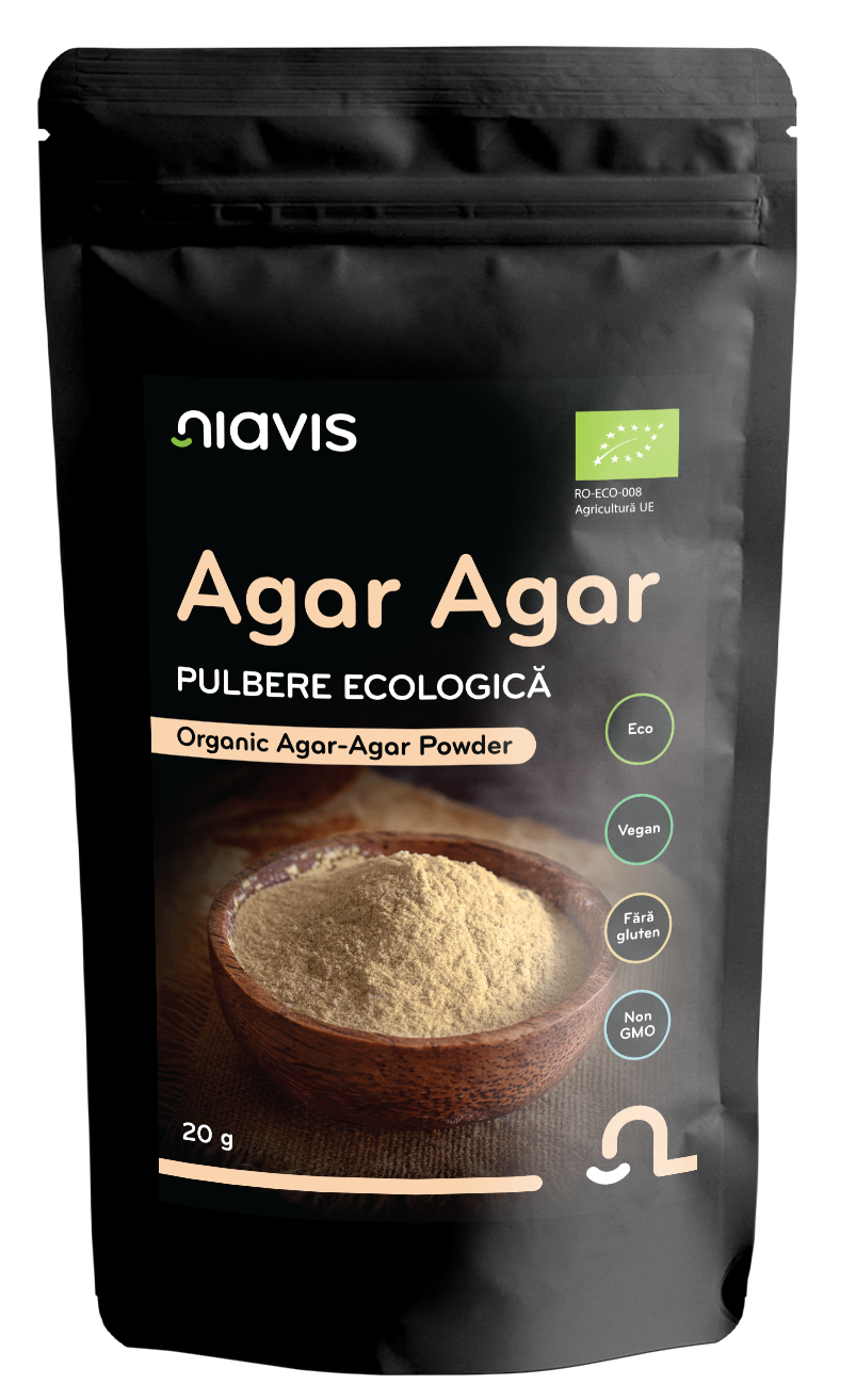 Agar - Agar Pulbere Ecologica /BIO 20g