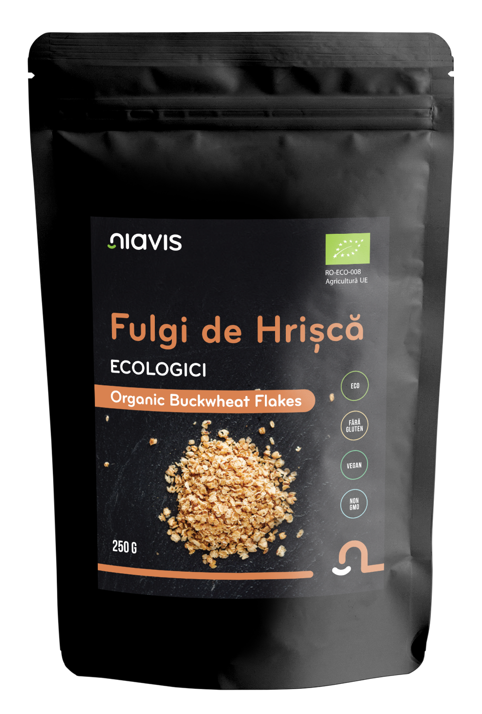 Fulgi de Hrisca fara Gluten Ecologici/BIO 250g