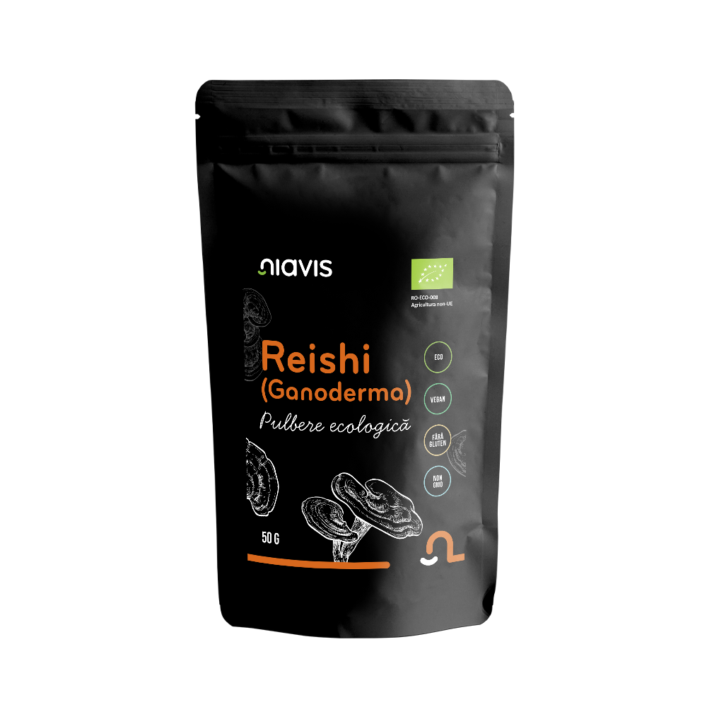 Reishi Pulbere Ecologica/BIO 50g