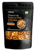 Chipsuri de Cocos cu Chia si Seminte de Dovleac Ecologice/BIO 100g