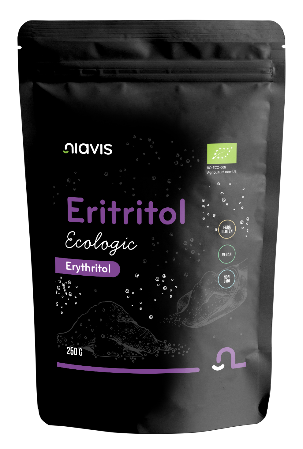 Eritritol Ecologic/BIO 250g - Îndulcitor Natural