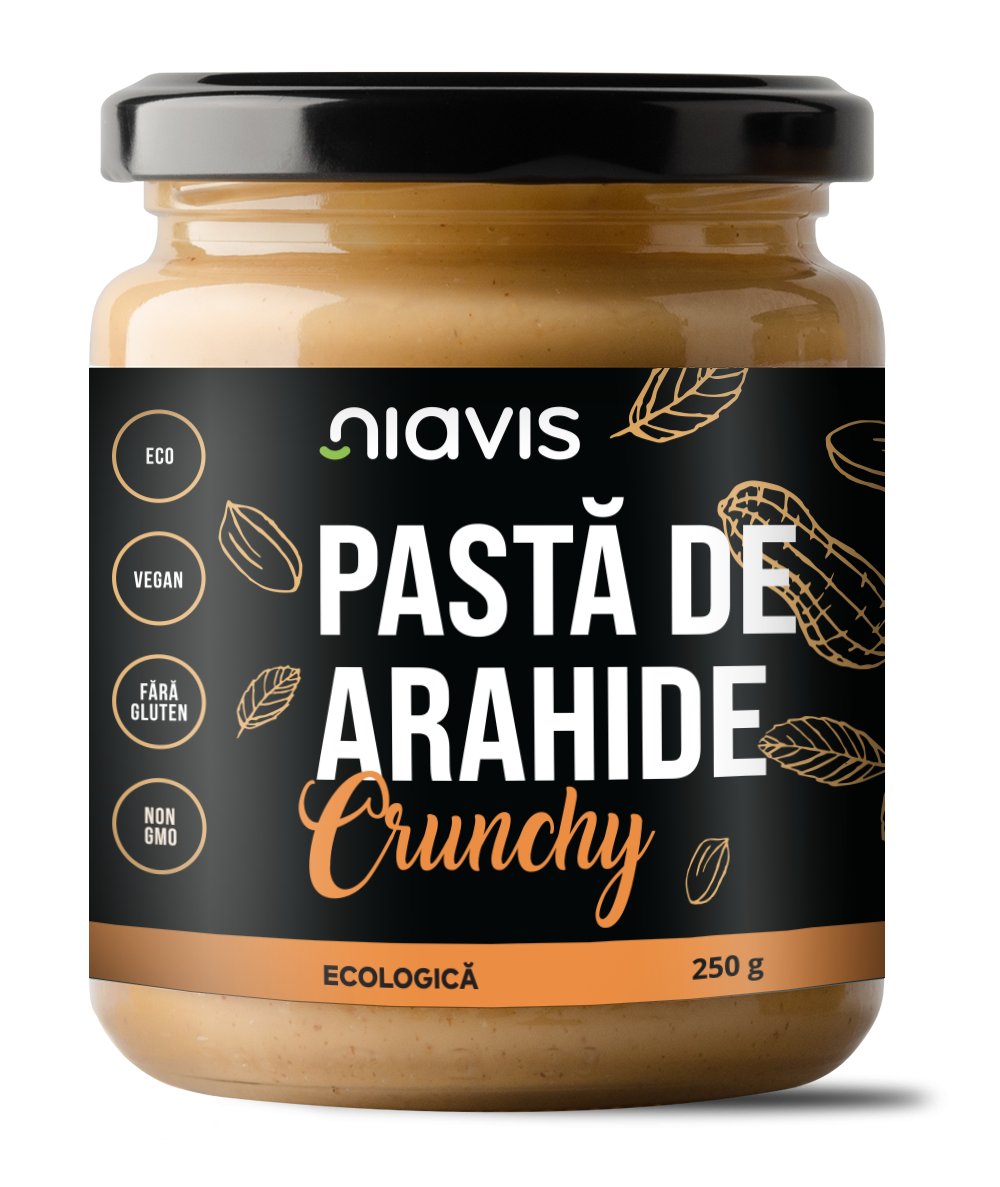 Pasta de Arahide Crunchy Ecologica/BIO 250g