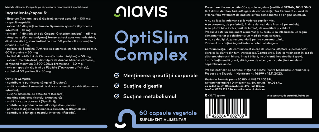 OptiSlim Complex 60 cps