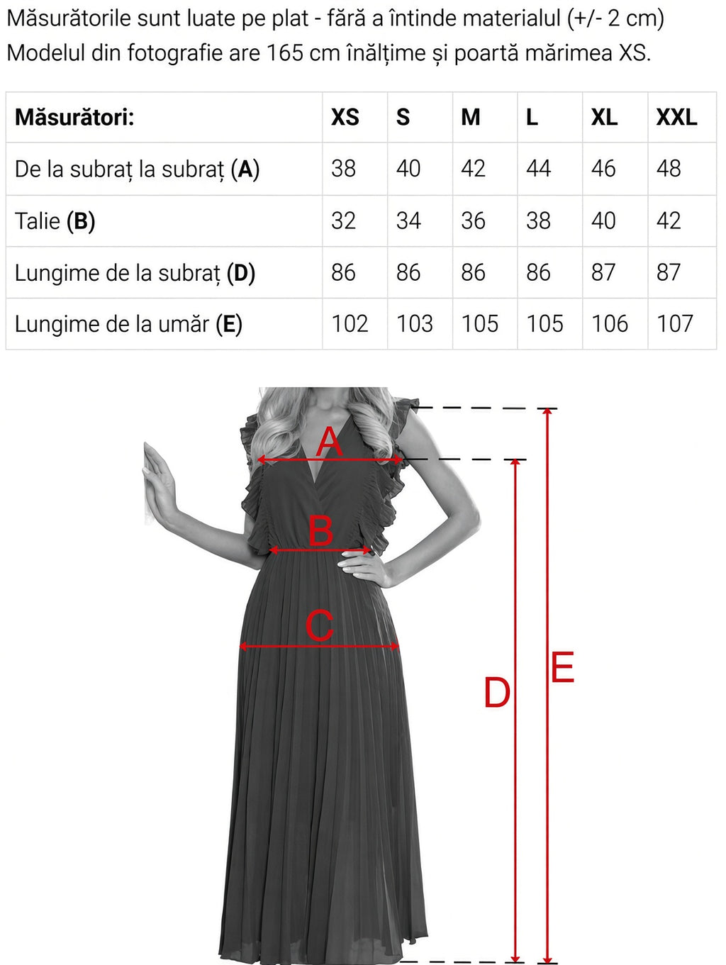 425-15 MATILDE Rochie midi evazată cu decolteu plic și mâneci scurte - bordo cu buline