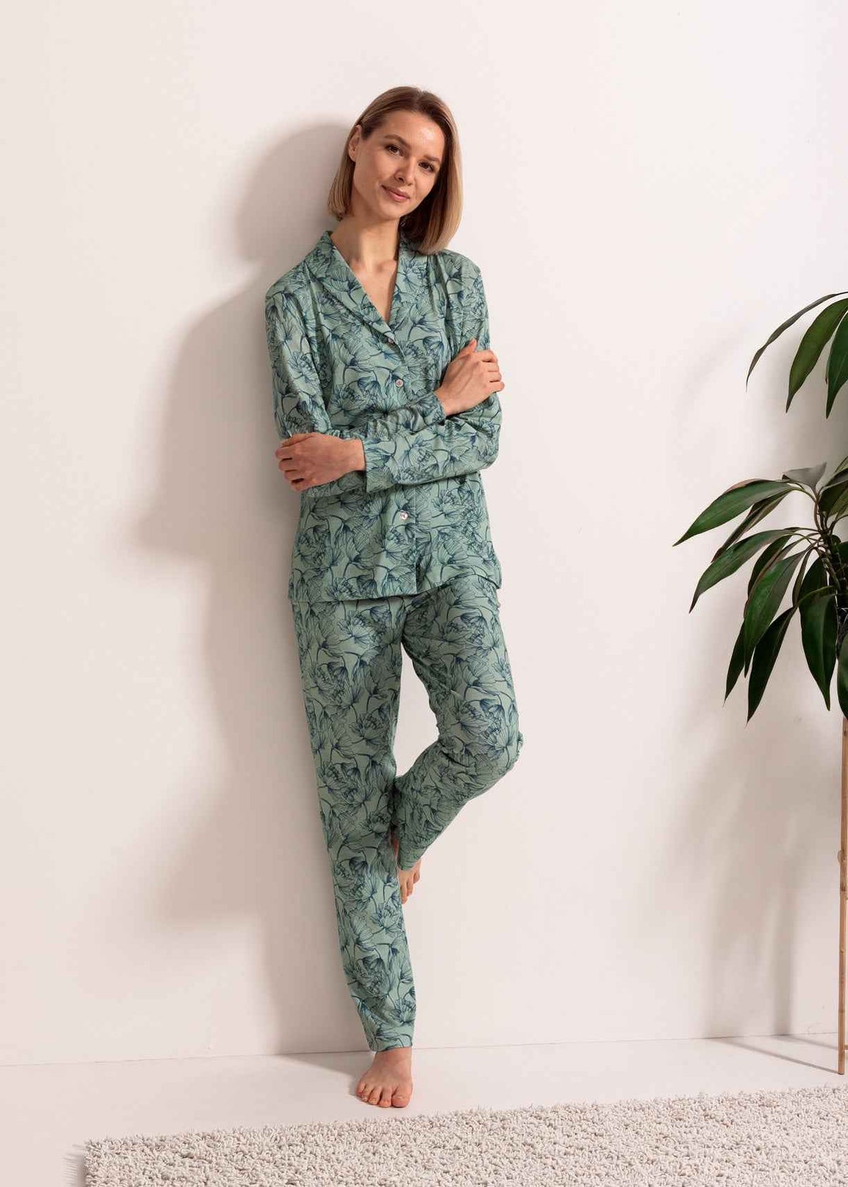 Pijama Damă Marla Romantic Modal
