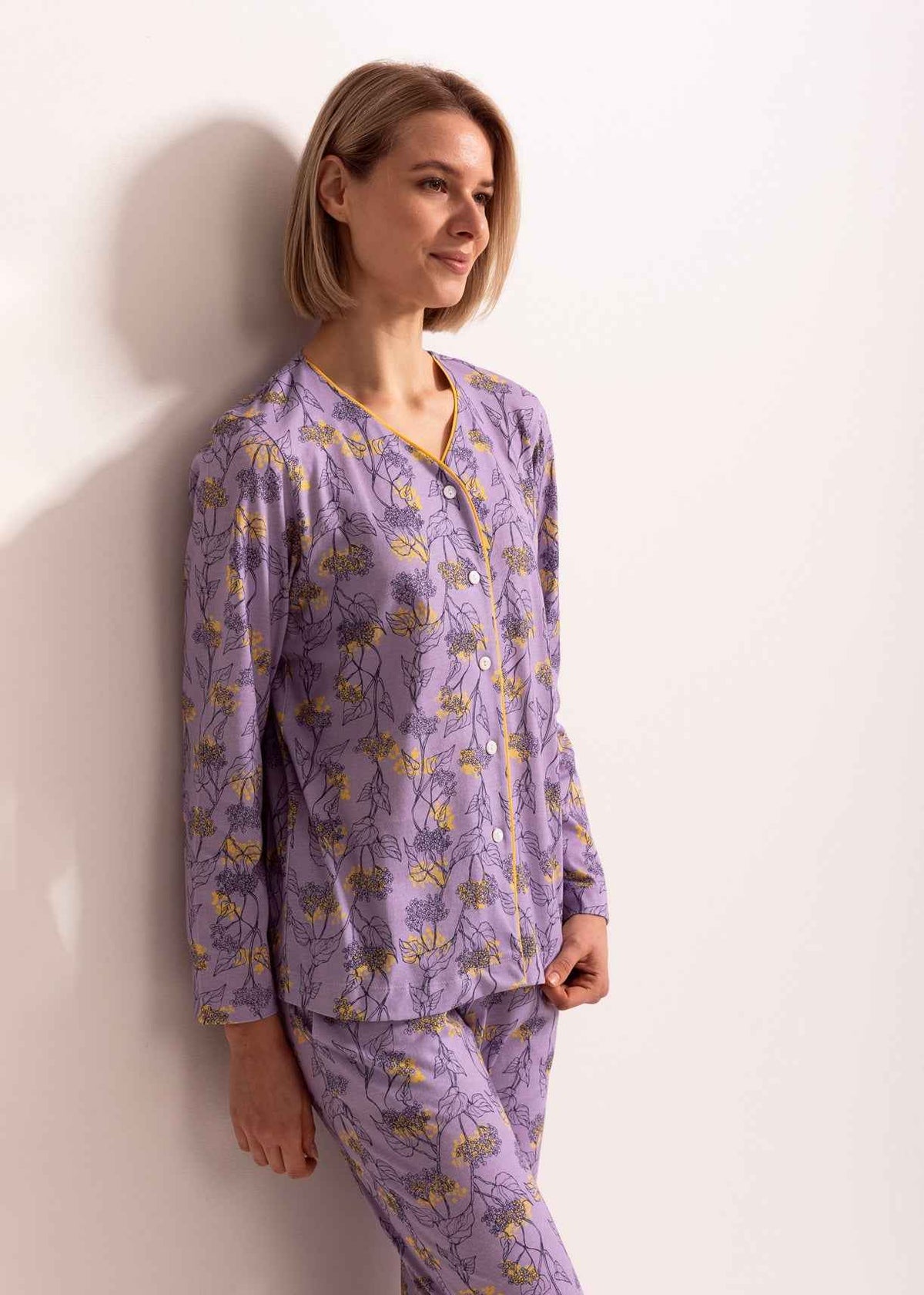 Pijama Damă Malena Bumbac TWIN